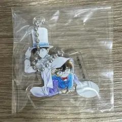 名探偵コナン クリアチェーンキーホルダー ガチャキッドコナン