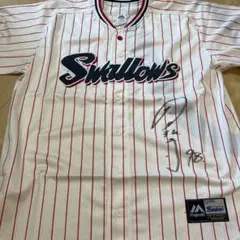 東京ヤクルトスワローズ　レプリカユニフォーム　無印　サイン入り