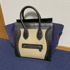 CELINE セリーヌ ラゲージ ハンドバッグ カバン トリコロール オシャレ