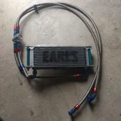 ゼファーオイルクーラーサイド回し ACTIVE 約30cm x 10cm ゼファー400サイド廻しオイルクーラー♯6