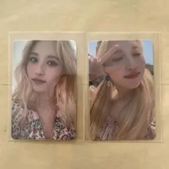 TWICE MINA MORE&MORE トレカ 2枚セット