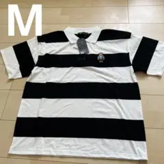 CHIP & CHIP ストライプ TシャツM ブラック　35