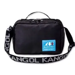 KANGOL 黒ショルダーバッグ