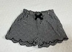 ショートパンツ　100㎝ ギンガムチェック　ミー