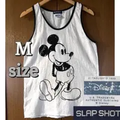 【SLAPSHOT】×【Disney】ミッキーマウス タンクトップ Mサイズ