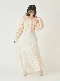2WAYロービングショートニットプルオーバー