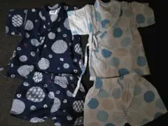 甚平　浴衣　男の子二点セット