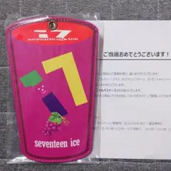 セブンティーンアイス　ストラップ　当選 限定品！セブンティーンアイスストラップの通販 by すだぴ店｜ラクマ