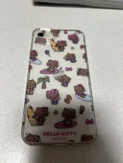 日焼けキティ iPhoneケース【SE第3世代】