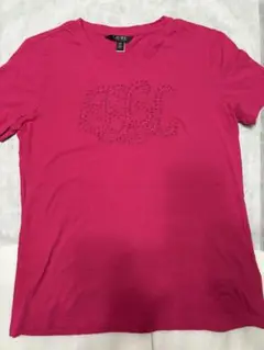 LAUREN RALPH LAUREN ピンクTシャツ S/P