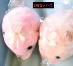 うさだまちゃん　ぬいぐるみ　ガチャ　2点セット