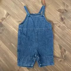 COMME CA DU MODE デニムオーバーオール 90