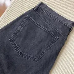 GAP ブラックワイドパンツ W32L32