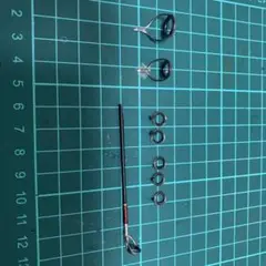 チタンガイド チタンフレーム SIC 8個セット Fuji製