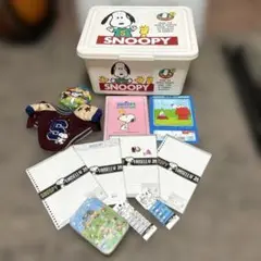 【14点】セット 昭和レトロ SNOOPY スヌーピー 収納ケース BOX
