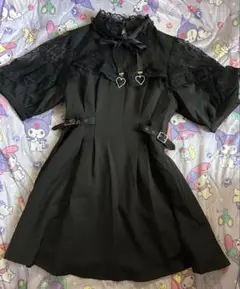 ROJITA 黒 ワンピース 半袖