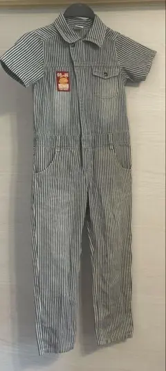 ストライプオーバーオール 120cm e.a.B
