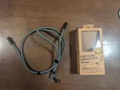 ★未使用品★USBケーブルショルダーストラップ2-in-1★エレコム