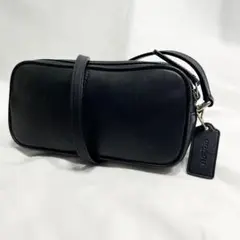 【新品・未使用】ZARA リアルレザー　クロスボディバッグ　ブラック リアルレザークロスボディバッグ ブラック 黒 ZARA ザラ