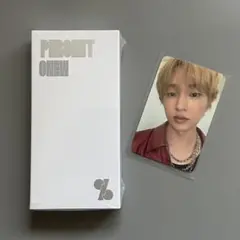 ONEW オニュ PERCENT Ver. トレカ付き 開封済み