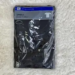 【UNIQLO】XL カラークルーネックTシャツ 半袖 ブラック 新品未開封