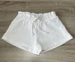 ZARA ベビー　ショートパンツ 80 9-12ヶ月　ホワイト　ハーフ