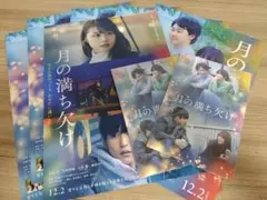 月の満ち欠け フライヤー、ポストカード 複数枚セット
