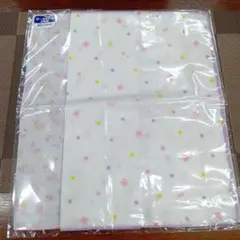 キハウス　ホットビスケッツ　交渉可能◯　女の子向けガーゼタオル2枚 ピンク　白