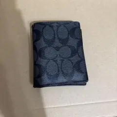 coach コーチ　モノグラム　二つ折り財布