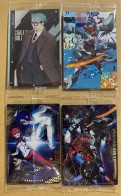 ジークアクス　ウエハース【シャリア・ブル】【マチュ＆ニャアン＆シュウジ】他