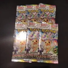 ポケモンカード　テラスタルフェスex　バラ6パック　新品未開封品