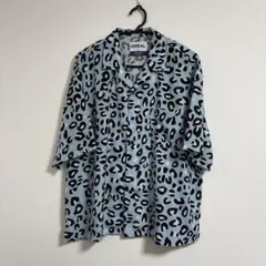 美品 GIDEAL レオパード オープンカラーシャツ がーくん サイズ2