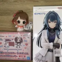 まとめ売り 月村手毬フィギュア 花海咲季アクリルカレンダー 花海佑芽ちびぐるみ