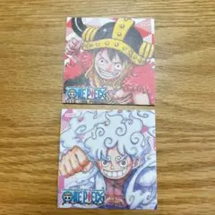 ナツコミ　ツインステッカー　ワンピ