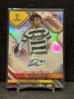 旗手怜央 2024/25 topps finest ucc直筆サイン