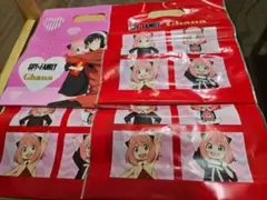 SPY×FAMILY ガーナチョコ特典アーニャ ナイロンバッグ4点セット