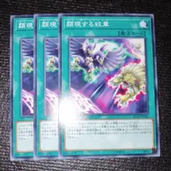 2593 頭現する紋章 3枚セット