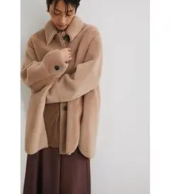 STYLEMIXER ショートファーシャツブルゾン