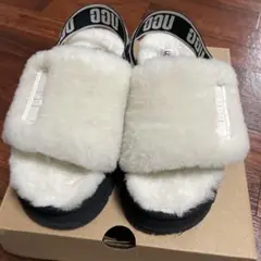 ugg アグ ディスコスライド disco slide ホワイト
