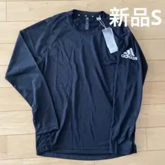 新品 アディダス インナーシャツ 長袖 コンプレッション メンズ S ブラック