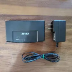 BUFFALO LSW3-TX-SEP/BK 5ポートスイッチングハブ