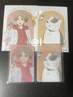 夏目友人帳　クリアカード　特典ブロマイド　スプリングフェア　夏目&ニャンコ先生
