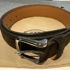 TOD'S トッズ キャンバス＆レザー ベルト 新作 未使用品 2025年最新】Tod's ベルトの人気アイテム - メルカリ