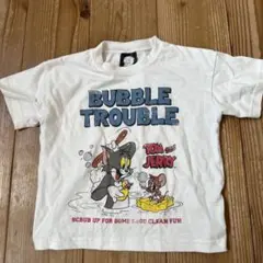 トムとジェリー Tシャツ バブルトラブル