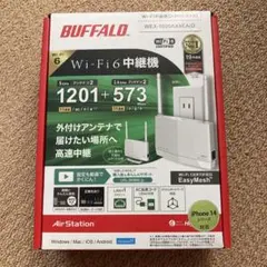 BUFFALO バッファロー 中継機 wi-fi6 WEX-1800AX4EA