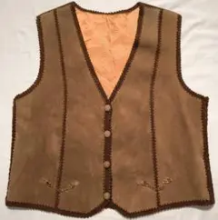 ハンドメイド品　ベスト　ＸＬサイズ