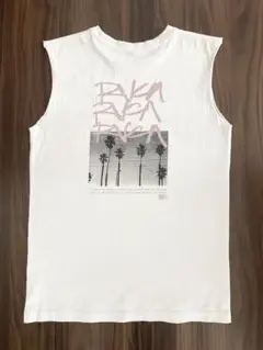 RVCA ノースリーブタンクトップ 160cm ホワイト