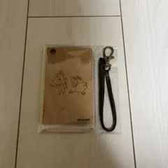 万博　ミャクミャク　イコちゃん　木製パスケース