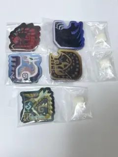 【新品】モンスターハンター　20th キャラマグネッツ　5点
