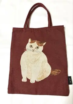 松尾ミユキ　ミニトート　Momo　猫